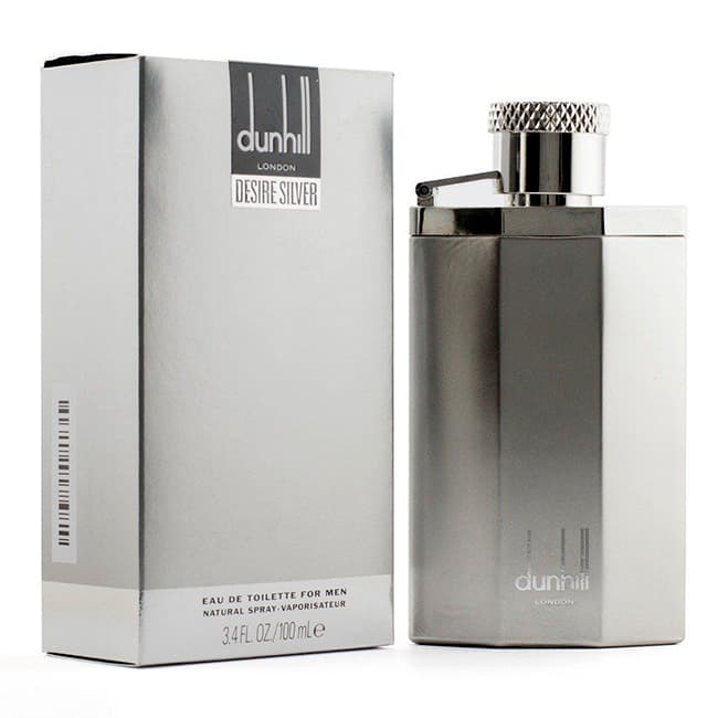 عطر ادکلن مردانه دانهیل مدل دیزایر سیلور dunhill Desire Silver حجم ۱۰۰ میلی لیتر | Dunhill Desire Silver Eau De Toilette for Men 100 ml — تصویر ۲