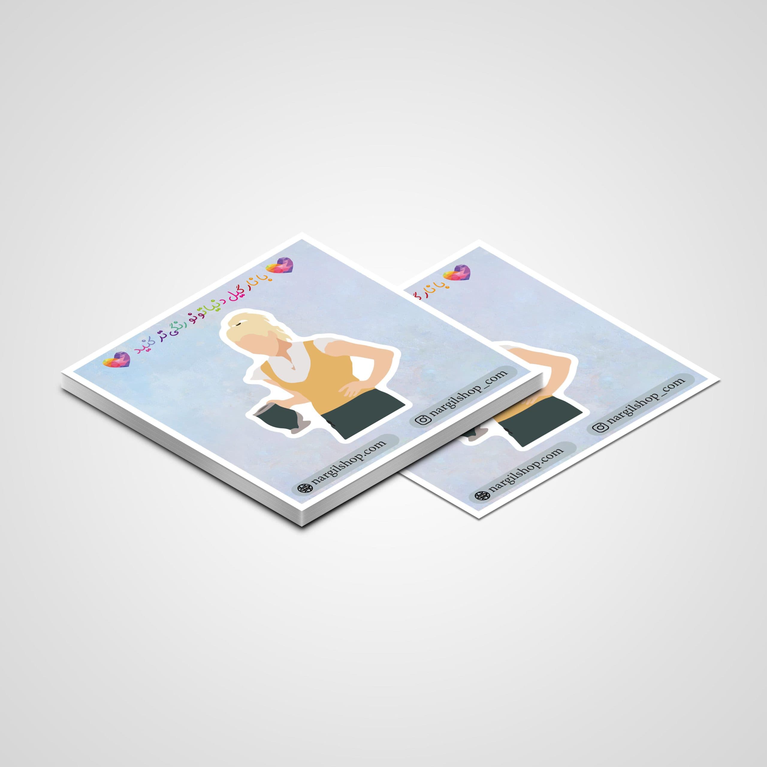 استیکر سریال تئوری بیگ بنگ 06 | Big bang theory sticker 06 — تصویر ۲