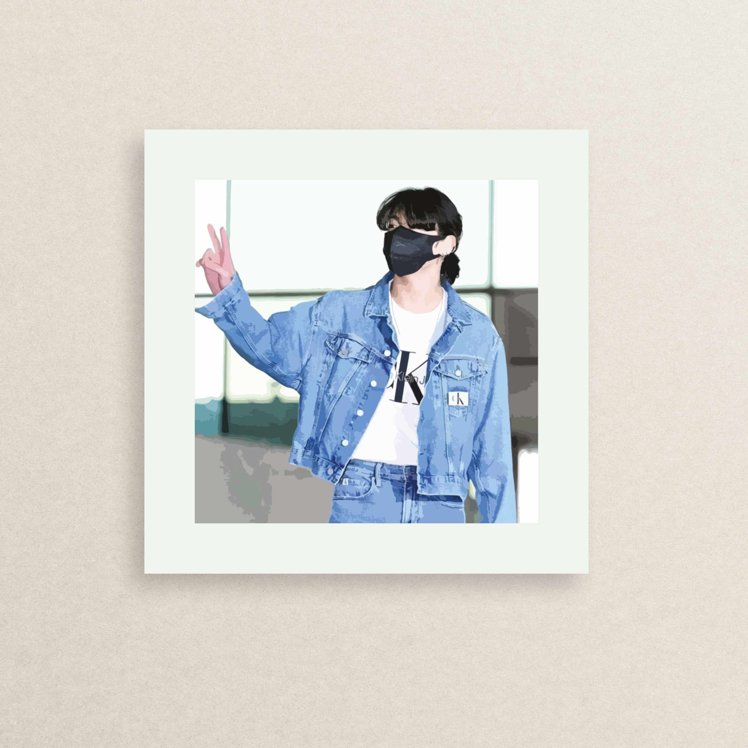 استیکر بی تی اس جونگ کوک 19 | BTS JungKook sticker 19