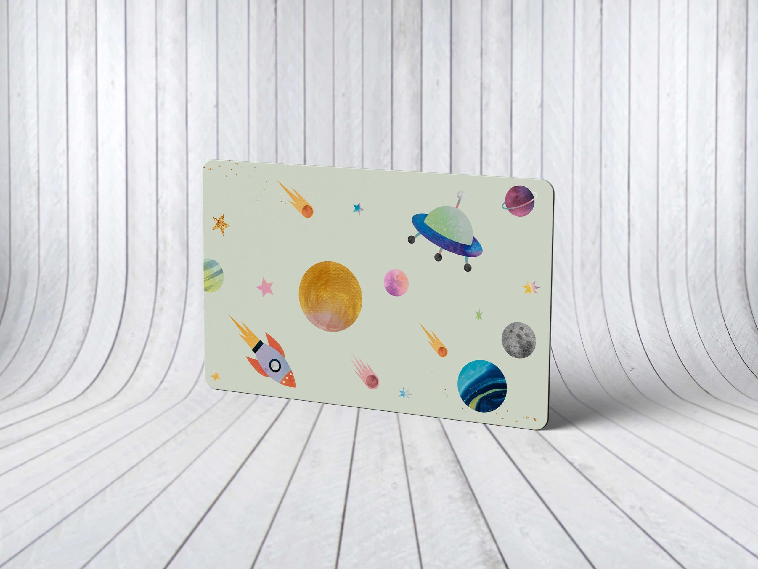 استیکر کارت بانکی | عابر بانک مدل فضایی 53 | Space card sticker 53