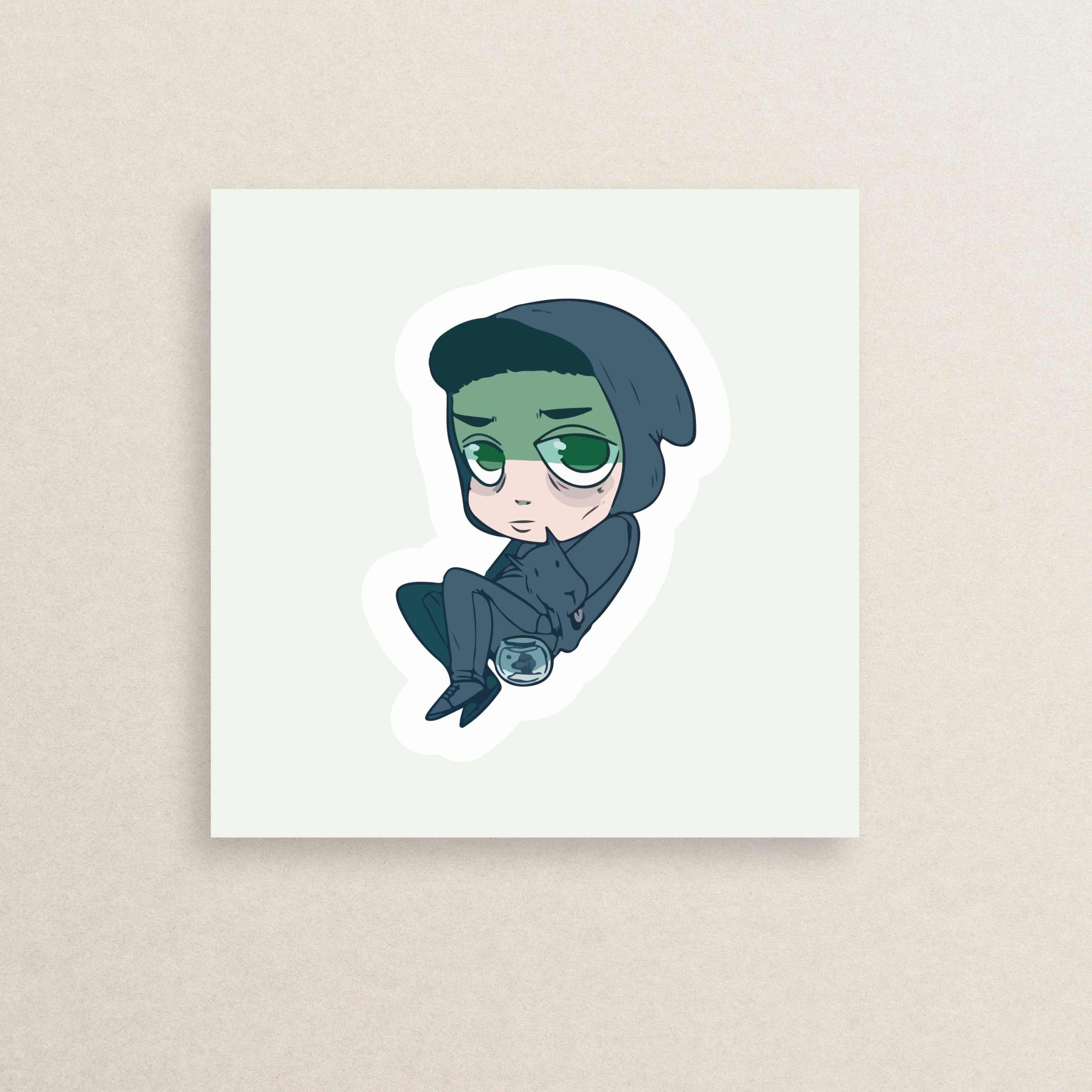 استیکر سریال مستر ربات 01 | Mr.Robot sticker 01