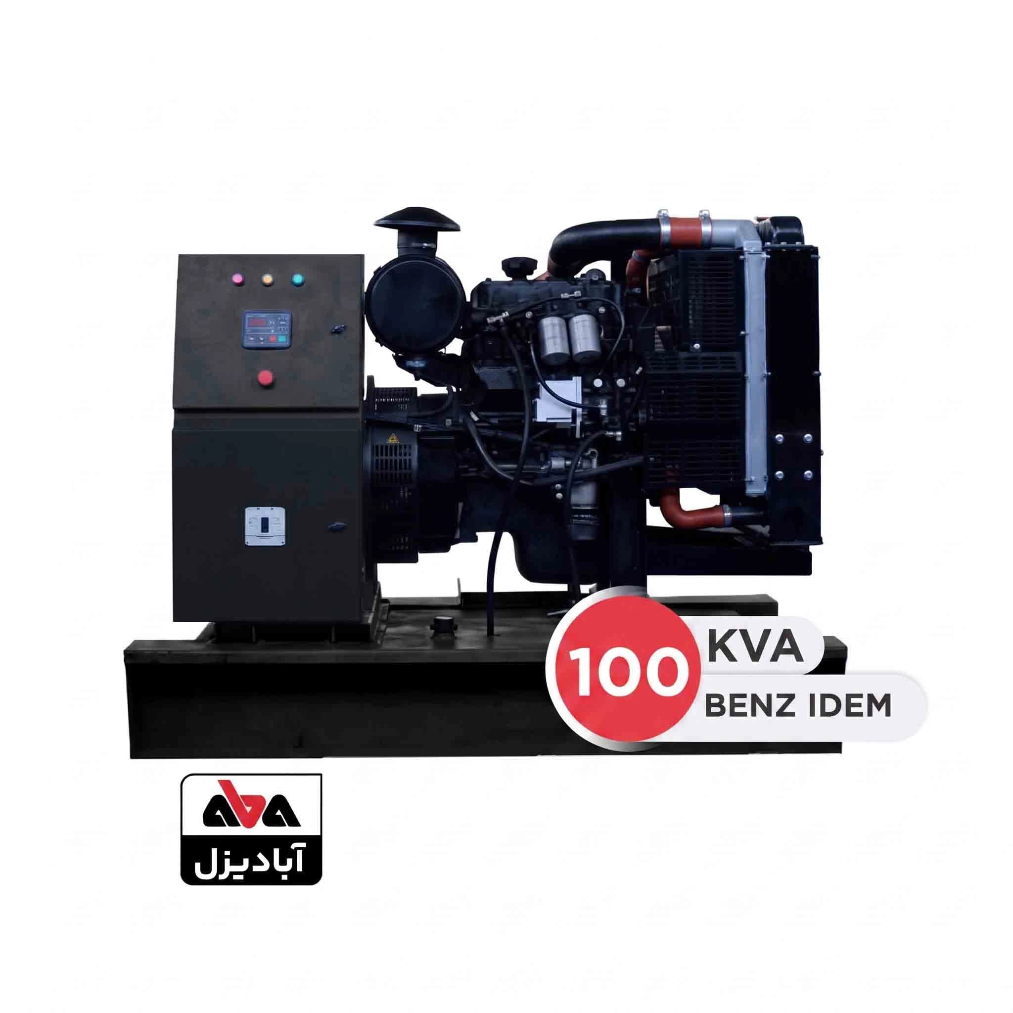 دیزل ژنراتور 100 کاوا بنز ایدم مدل OM364TAGE