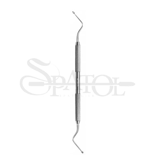 کورت قاشقی شماره 1 Spoon Surgical Curette Fig.1 دنتال دیوایس Dental Devices