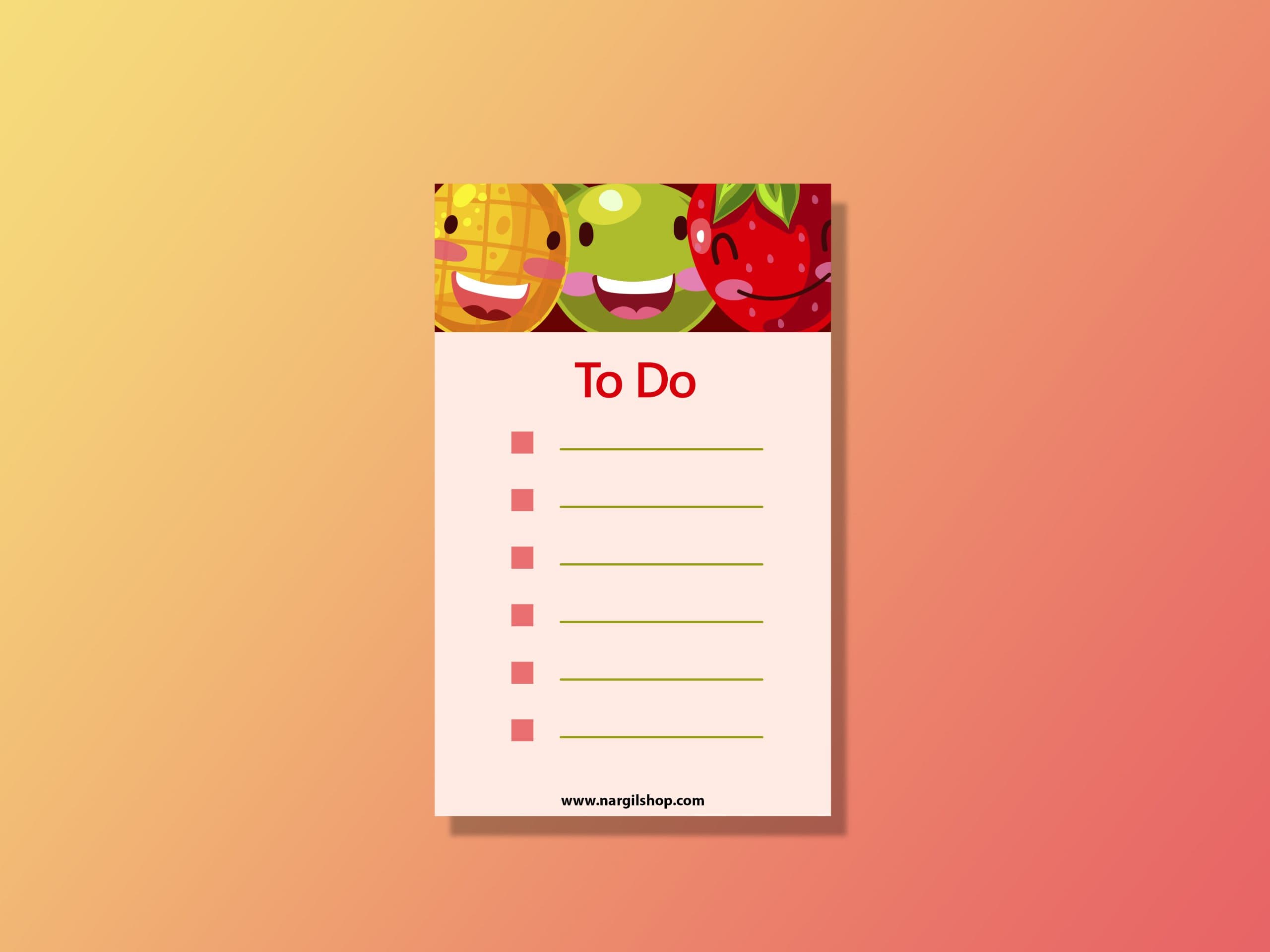 پلنر و برنامه ریزی کار های روزانه 01 | To Do list 01