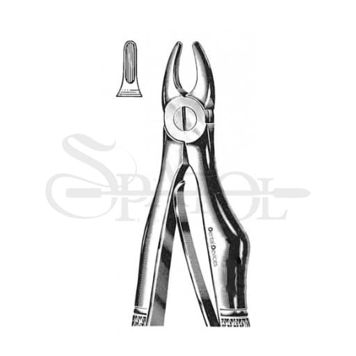 فورسپس سانترال بالا اطفال Pediatric Upper Central Forcepsدنتال دیوایسDental Devices