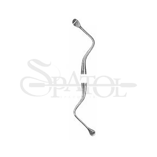 کورت لوکاس (2سایزLucas Surgical Curette Fig.88 دنتال دیوایسDental Devices
