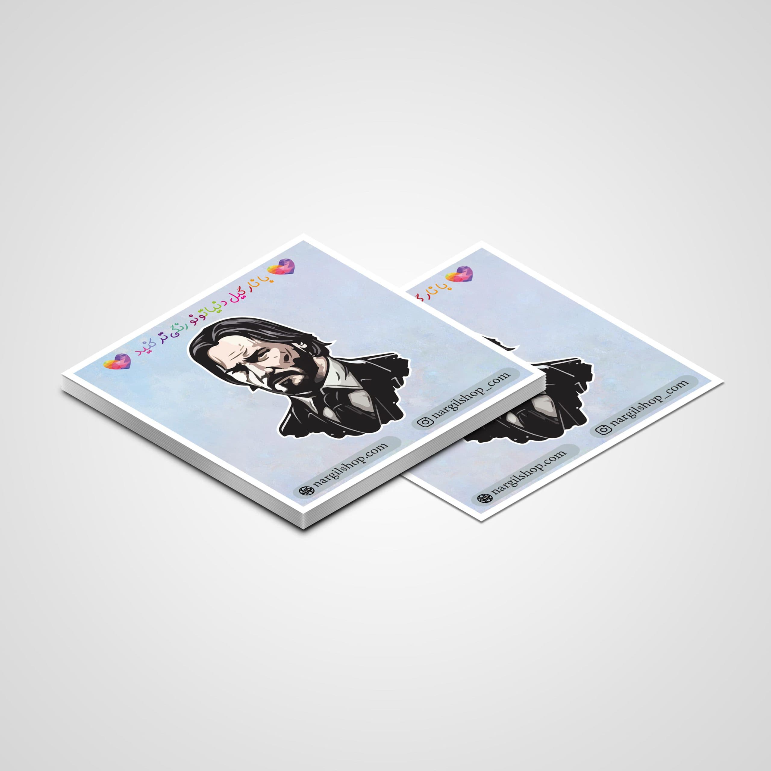استیکر فیلم جان ویک 01 | 01 John Wick sticker — تصویر ۲