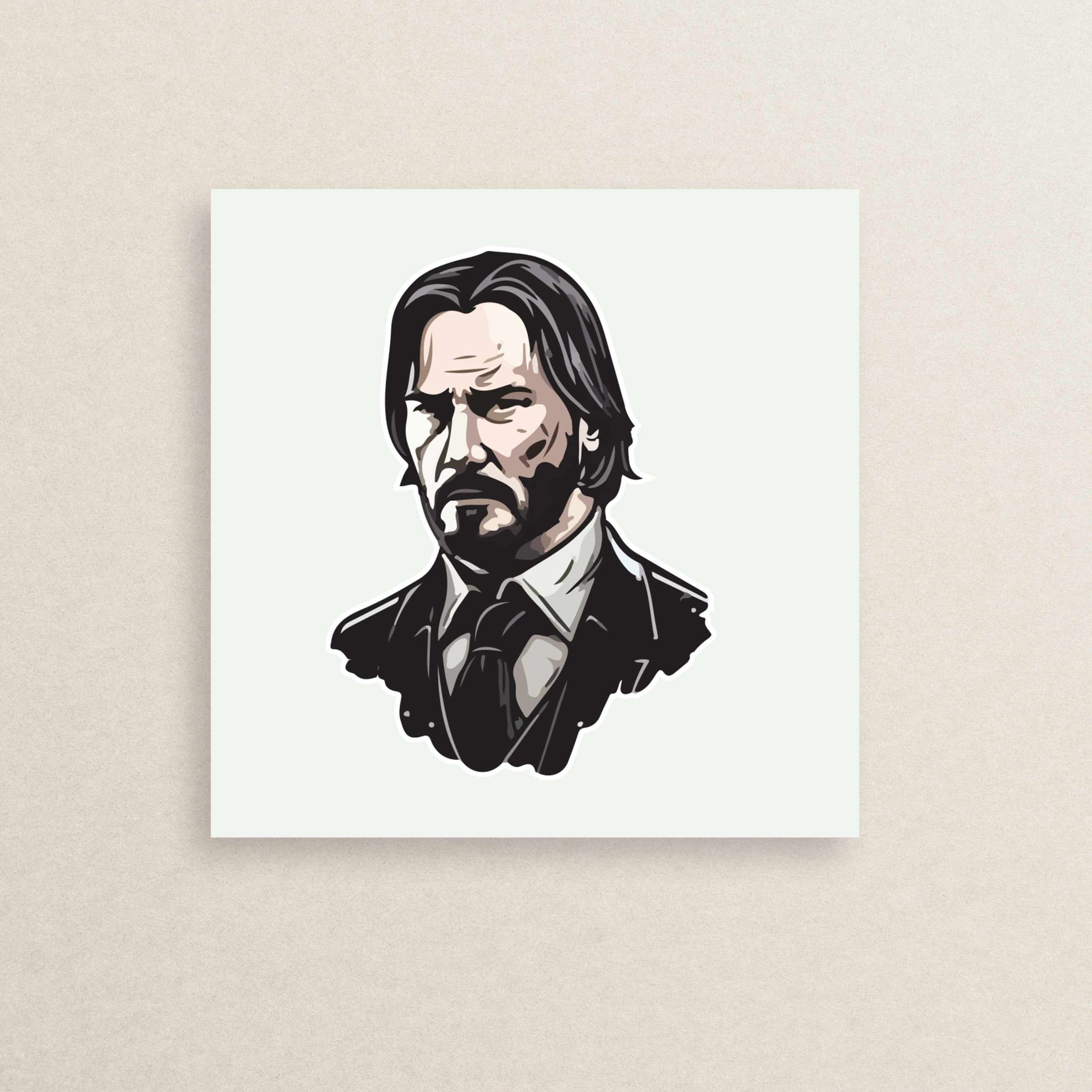 استیکر فیلم جان ویک 01 | 01 John Wick sticker