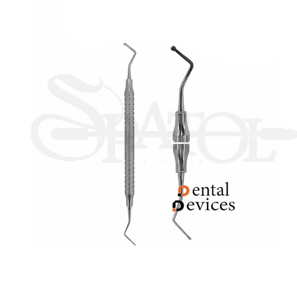 قلم نخ زیرلثه دسته هالو Cord Packer دنتال دیوایس Dental Devices