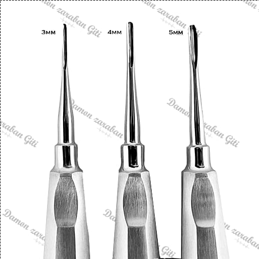 الواتور مستقیم(۳سایز) دنتال دیوایس Dental Devices — تصویر ۲
