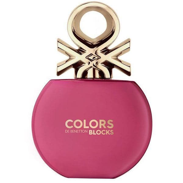 عطر ادکلن زنانه بنتون مدل کالرز بلاکس پینک Benetton Colors Blocks Pinkحجم ۸۰ میلی لیتر | Benetton Colors Blocks Pink Eau De Toilette For Women 80 ml