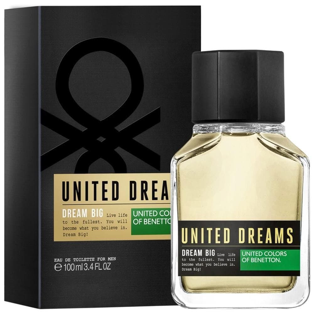 عطر ادکلن مردانه بنتون مدل یونایتد دریمز دریم بیگ Benetton United Dreams Dream Big حجم ۱۰۰ میلی لیتر | Benetton United Dreams Dream Big Eau De Toilette For Men 100 ml — تصویر ۲