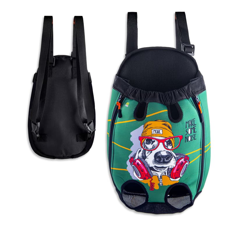 کیف حمل سگ و گربه تادو طرح آغوشی کد AGH109 سایز M — تصویر ۴