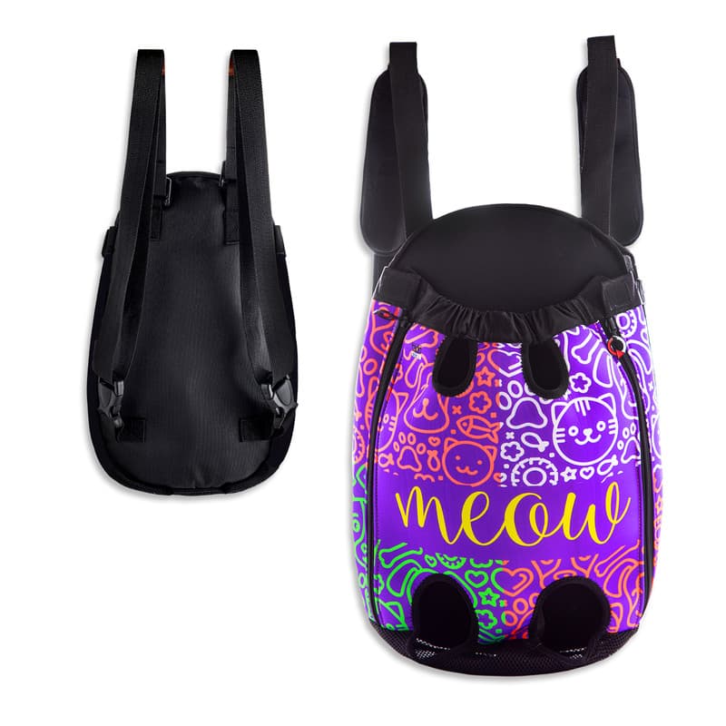 کیف حمل سگ و گربه تادو طرح آغوشی کد AGH114 سایز L — تصویر ۵