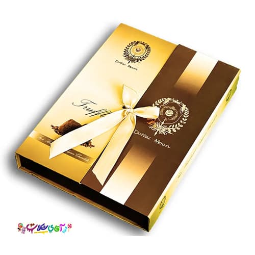 شکلات کادویی ترافل دوتاییمون لاکچری 250گرم