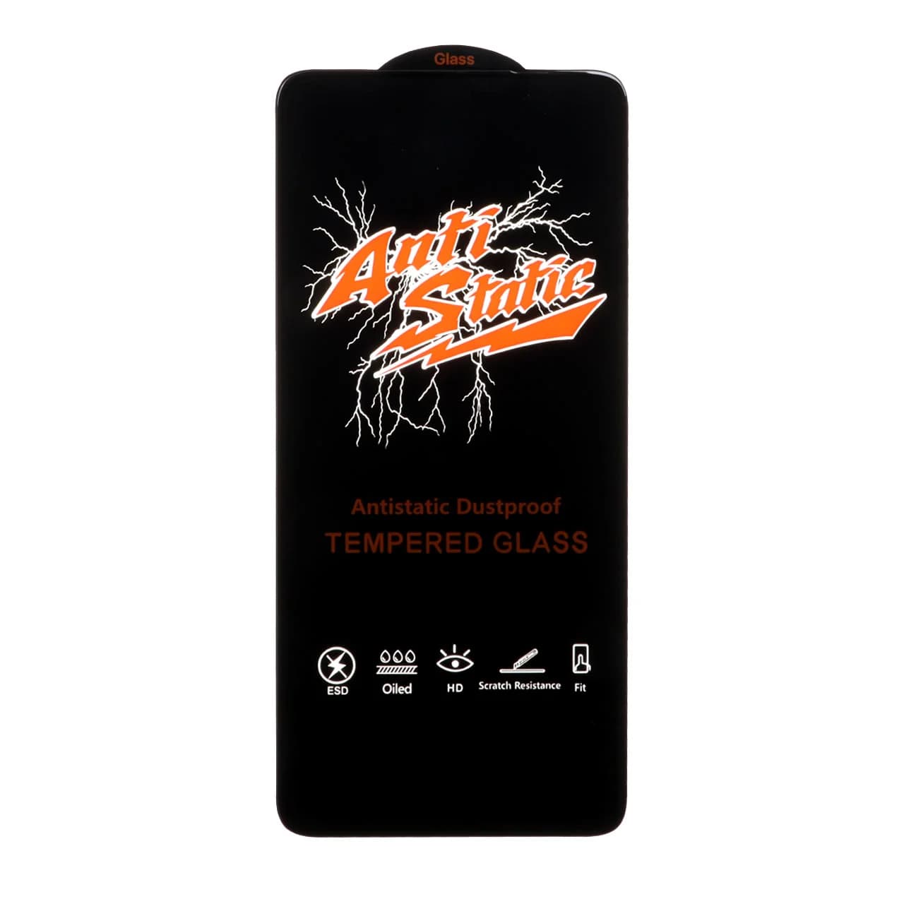 محافظ صفحه نمایش شیشه ای Xiaomi Redmi Note 14 4G – Full Cover Anti Static Glass