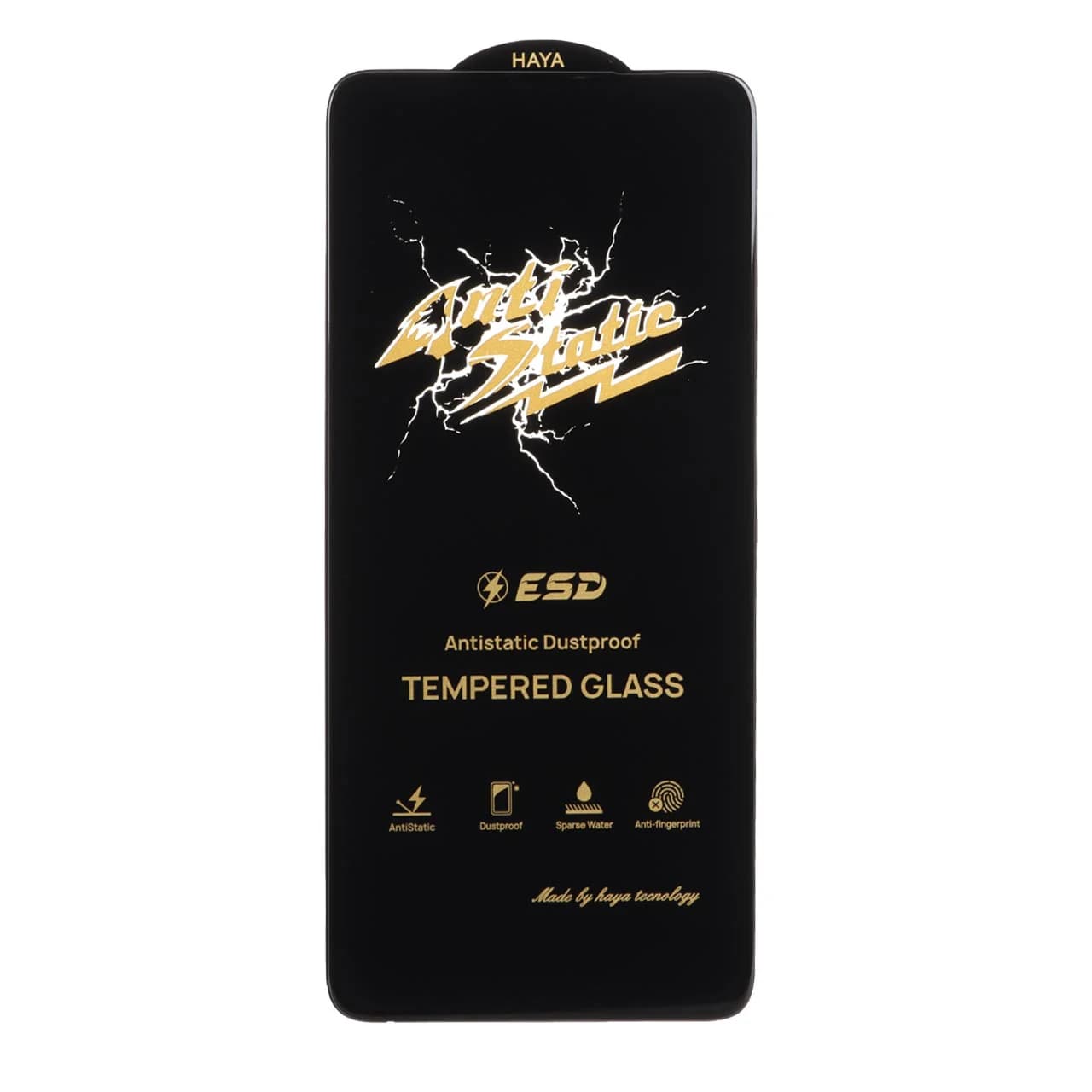 محافظ صفحه نمایش شیشه ای Full Cover Anti Static HAYA مدل Xiaomi Redmi Note 13 4G / Poco M7 Pro 5G