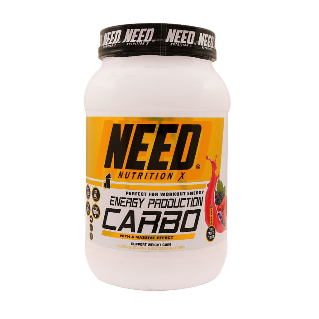 پودر کربو انرژی نید نوتریشن 2000 گرم توتی فروتی Need Nutrition Energy Carbo Powder 2000 g