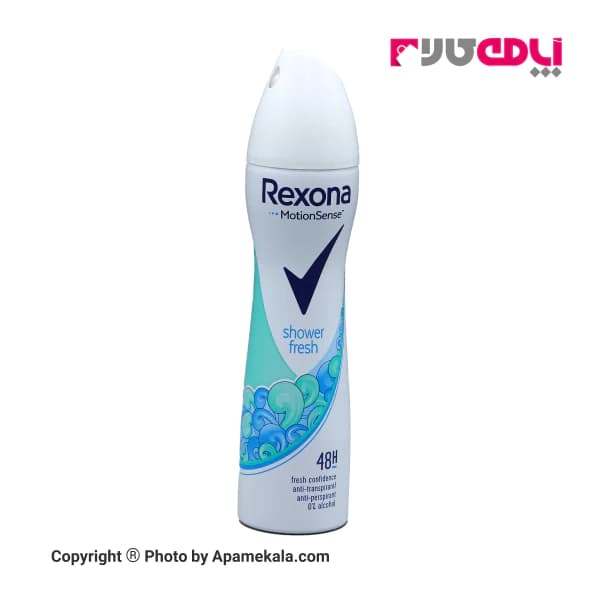 اسپری دئودرانت زنانه Rexona مدل Shower Fresh