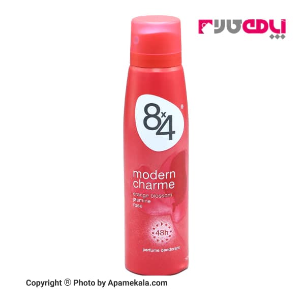 اسپری زنانه بدن 4*8 مدل Modern Charme