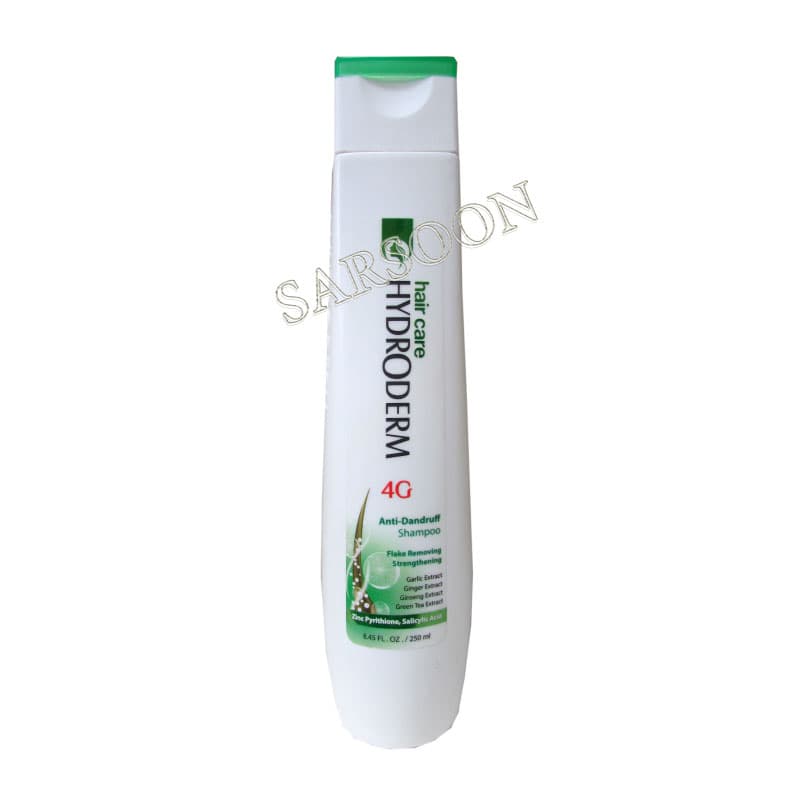 شامپو ضد شوره مو 4G هیدرودرم Hydroderm Anti Dandruff Shampoo 4G 250ml