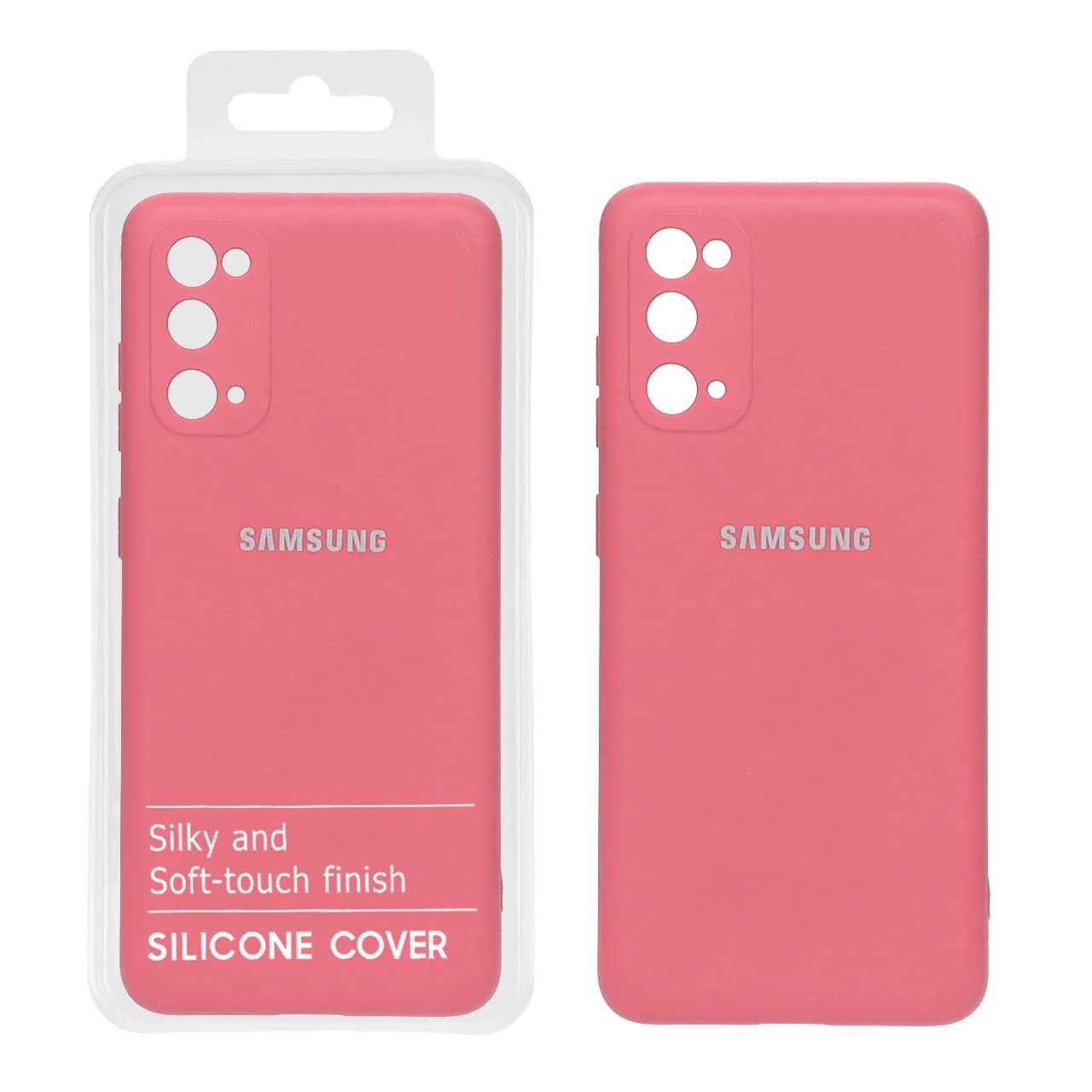 قاب نیو سیلیکون محافظ لنزدار Samsung S20