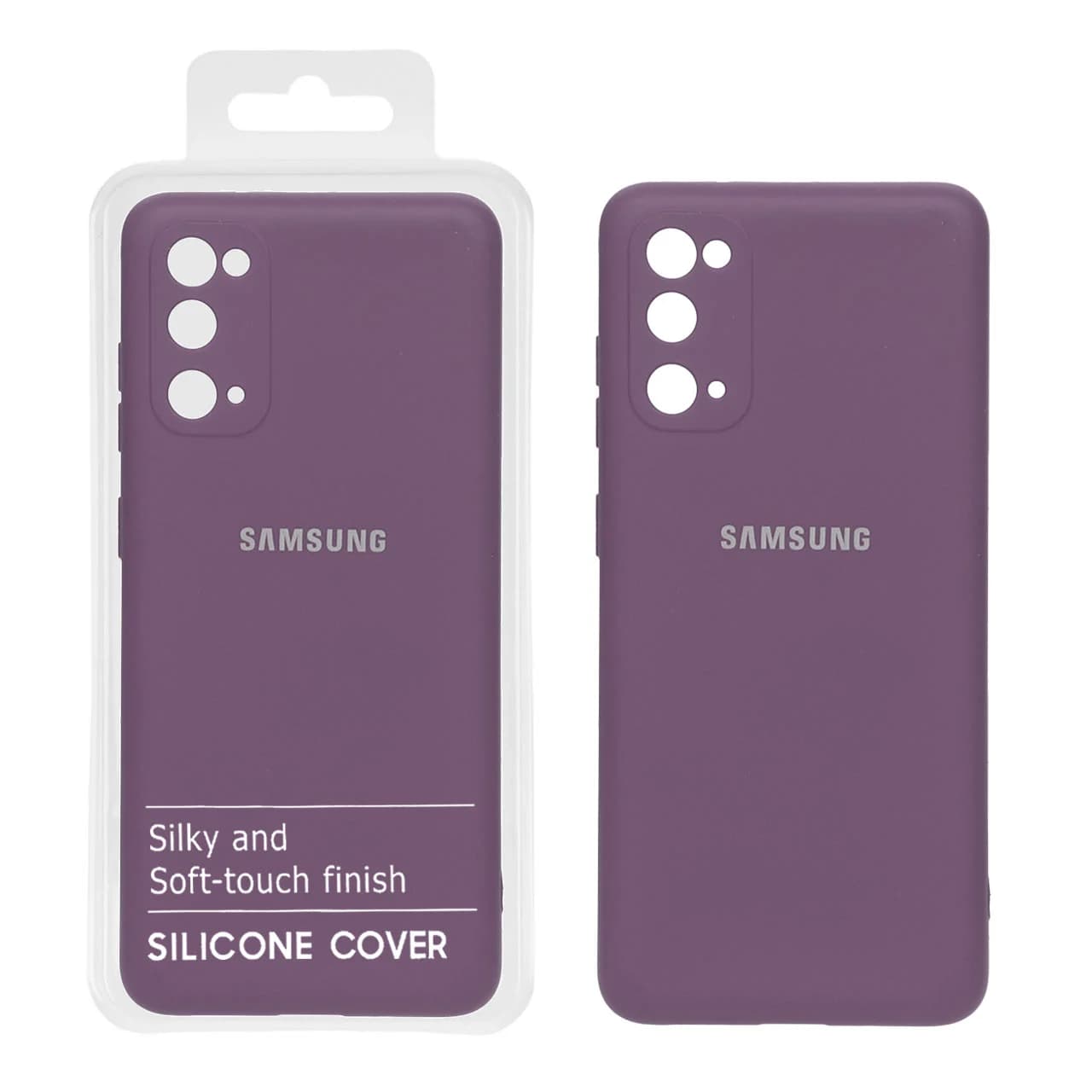 قاب نیو سیلیکون محافظ لنزدار RFF مدل Samsung S20 — تصویر ۲