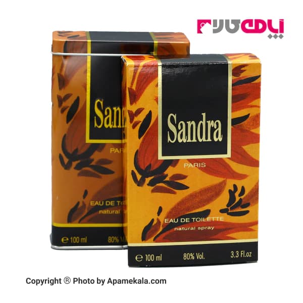 ادکلن سندرا sandra paris حجم 100 میل — تصویر ۲
