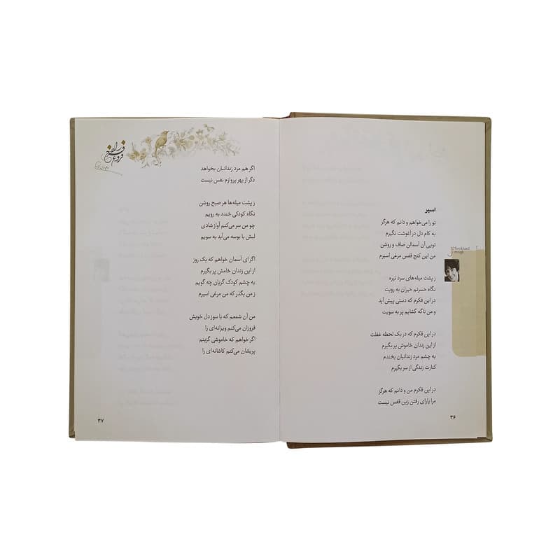 کتاب دیوان فروغ فرخزاد انتشارات آیین شریعت — تصویر ۳