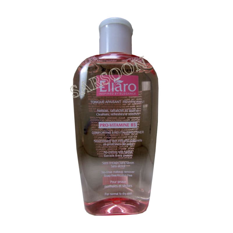 تونر آرامش بخش و احیا کننده الارو مناسب پوست نرمال تا خشک Ellaro Comforting And Revitalizing Toner 200 ml