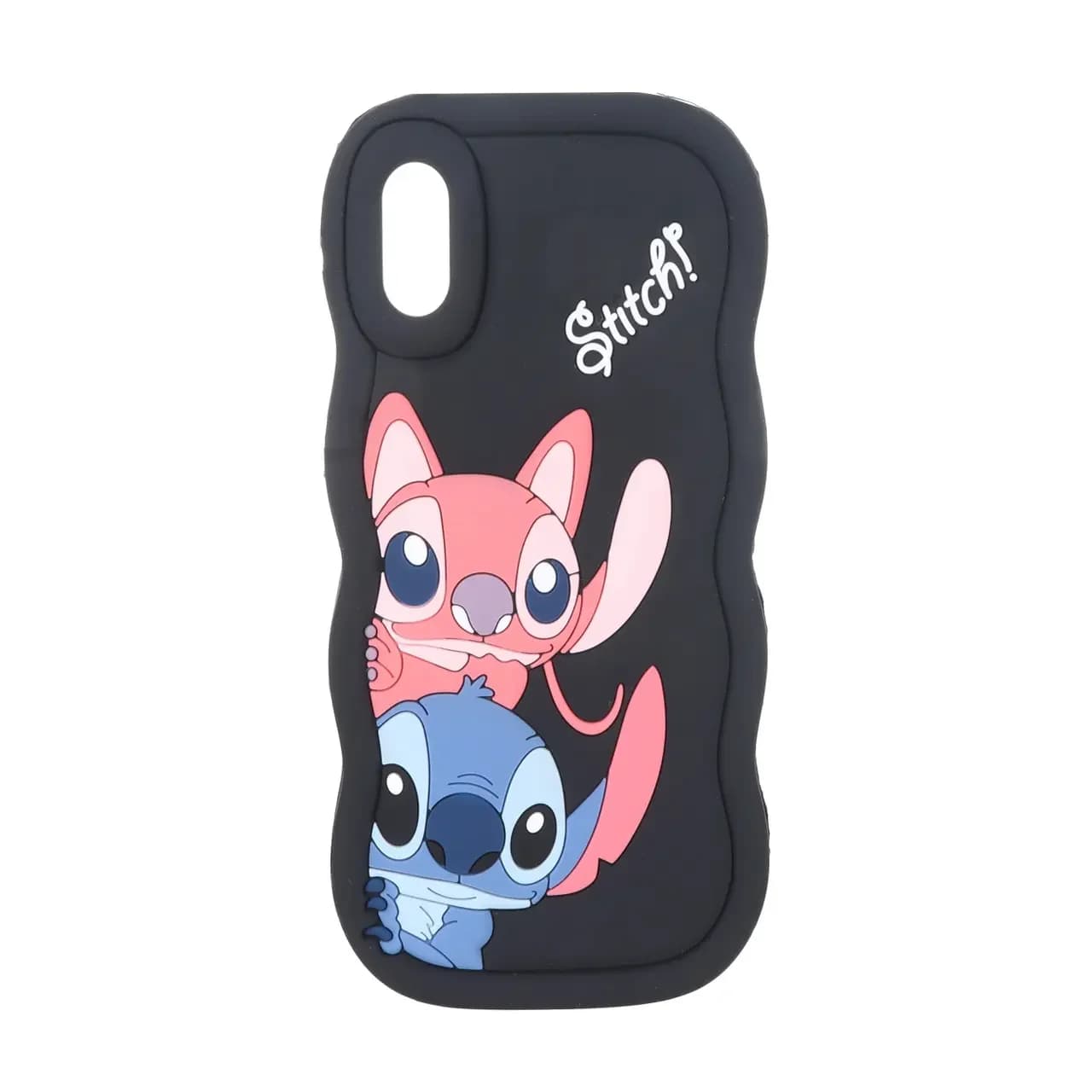 قاب سیلیکونی کنگره ای Stitch برجسته فانتزی Apple iPhone X / iPhone XS