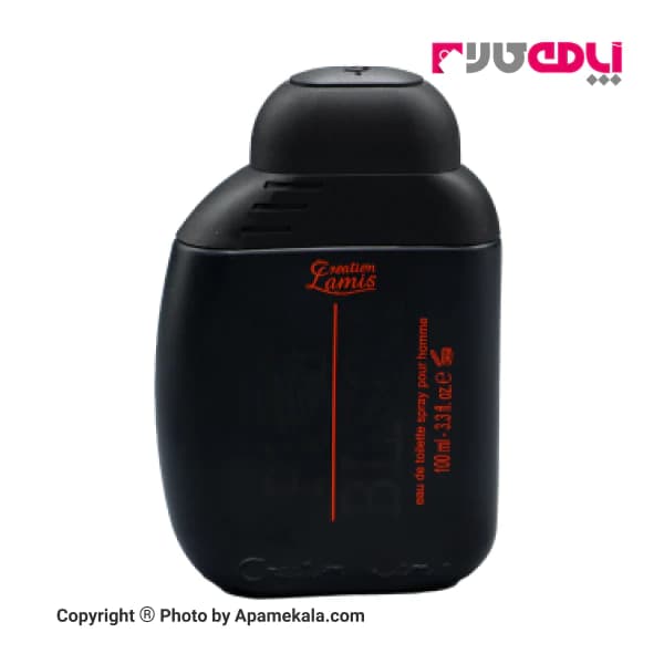 ادکلن مردانه کریشن لامیس مدل Pure Black حجم 100 میلی لیتر