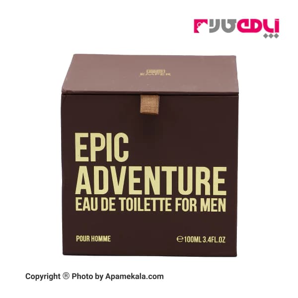 ادکلن ادو تویلت مردانه عماد آرا مدل Epic Adventure حجم 100 میلی لیتر — تصویر ۲