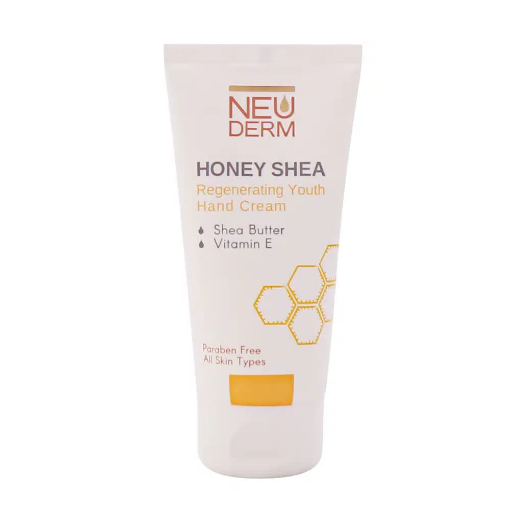 کرم دست رینوتریو هانی شی نئودرم مناسب انواع پوست (قیمت قدیم) rdlj Neuderm Re Nutrive Honey She Hand Cream For Normal And Dry Skins — تصویر ۲
