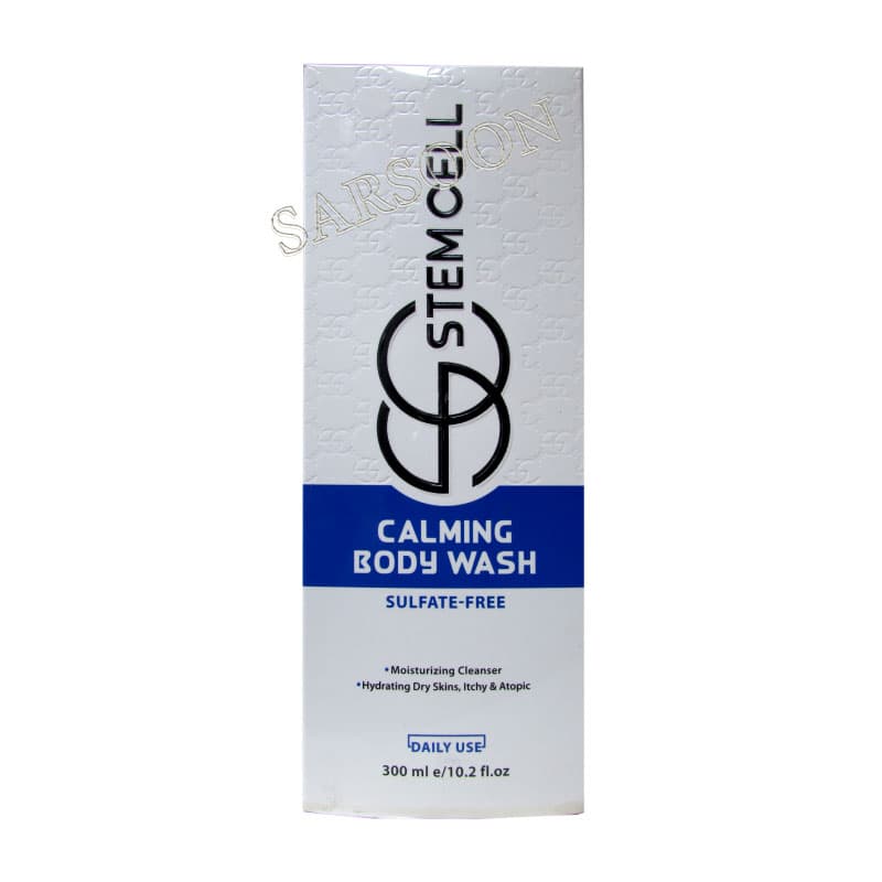 شامپو بدن فاقد سولفات استم سل مناسب پوست خشک Stem Cell Calming Body Wash 300 ml