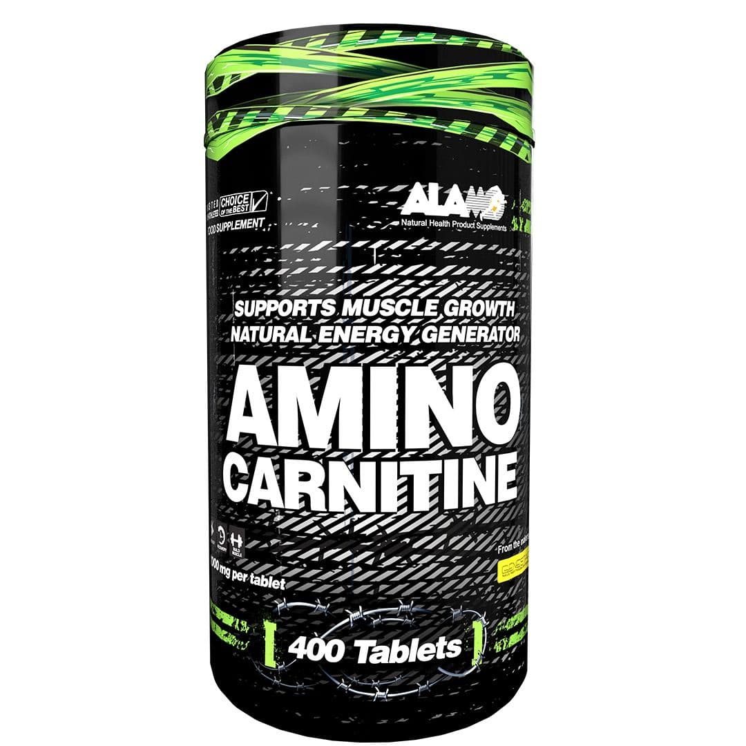 قرص آمینو کارنیتین آلامو 400 عددی Alamo amino Carnitine 400 tablets