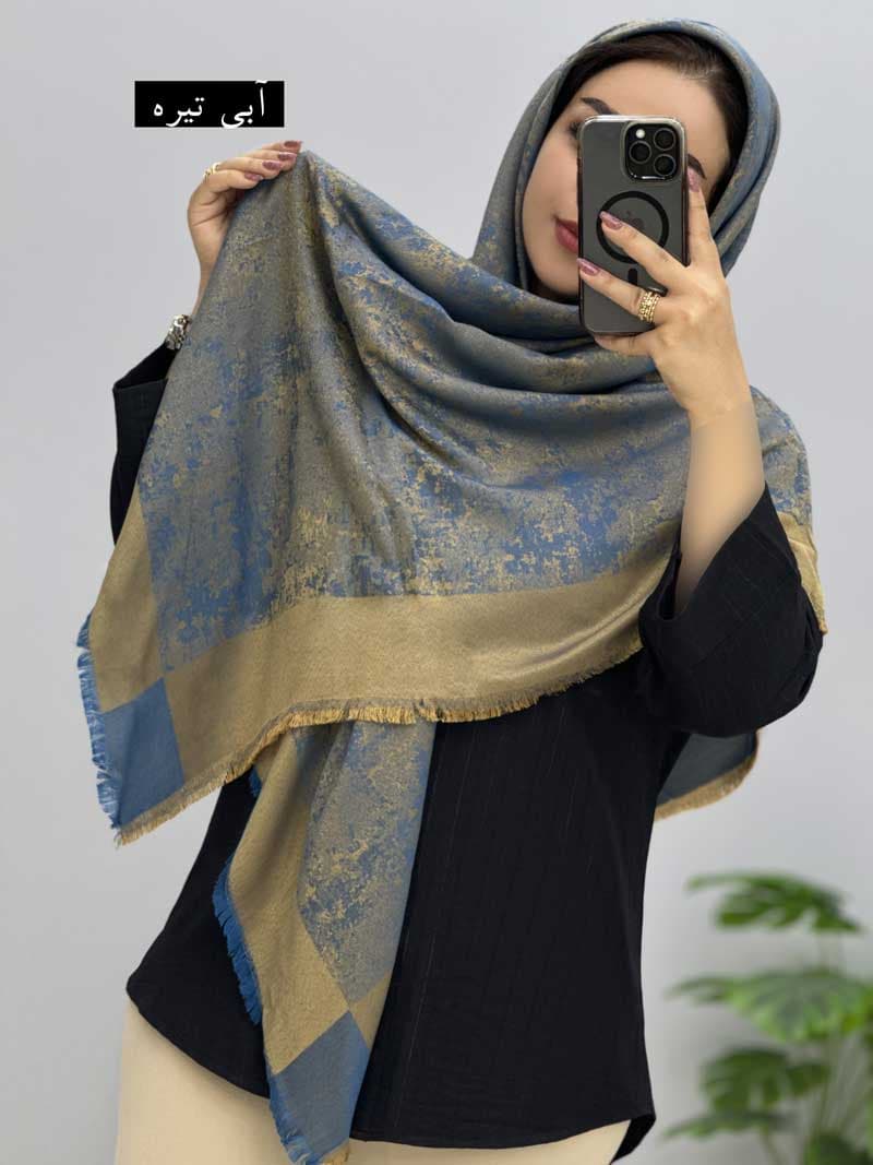 روسری نخی آراسته کد 85823 — تصویر ۲