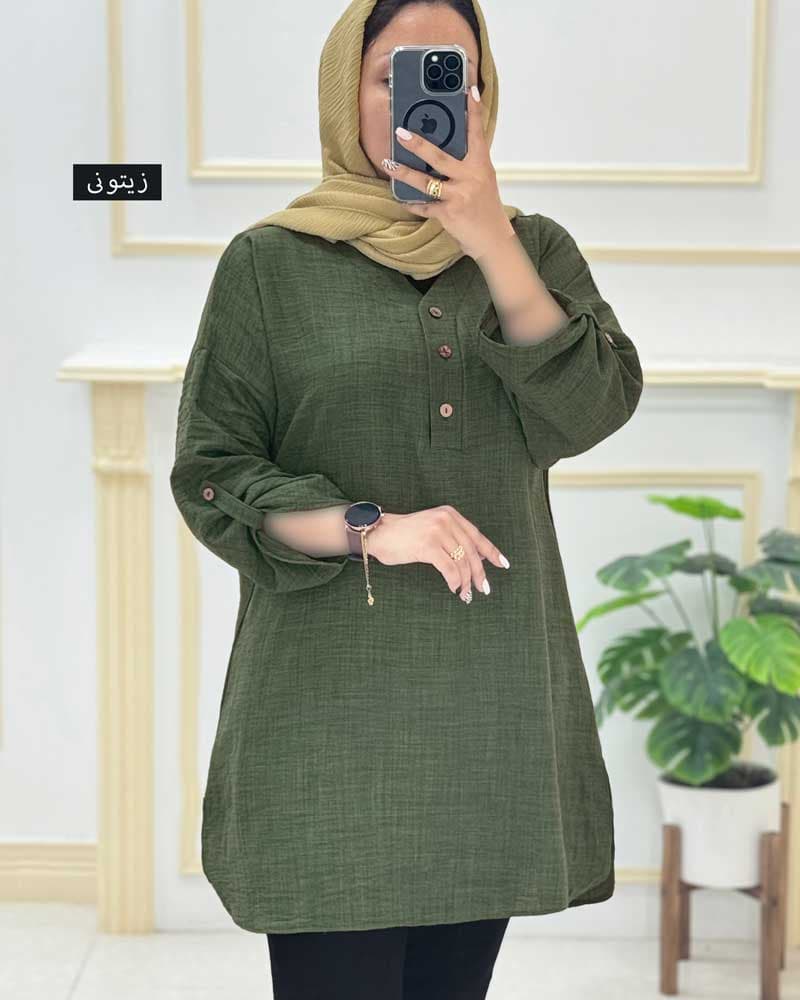 تونیک شانتون یقه هفت کد ۲۱۴۰۱۰۵ — تصویر ۸