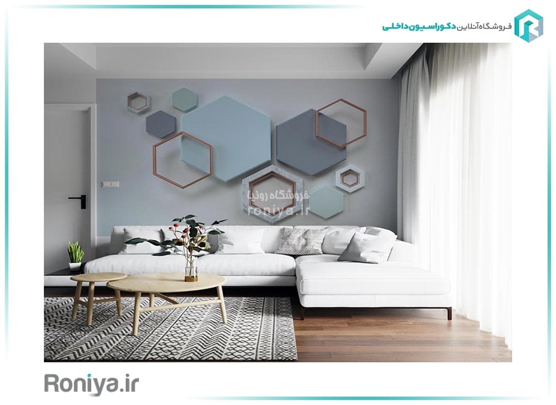 پوستر مدرن اشکال هندسی AB-72