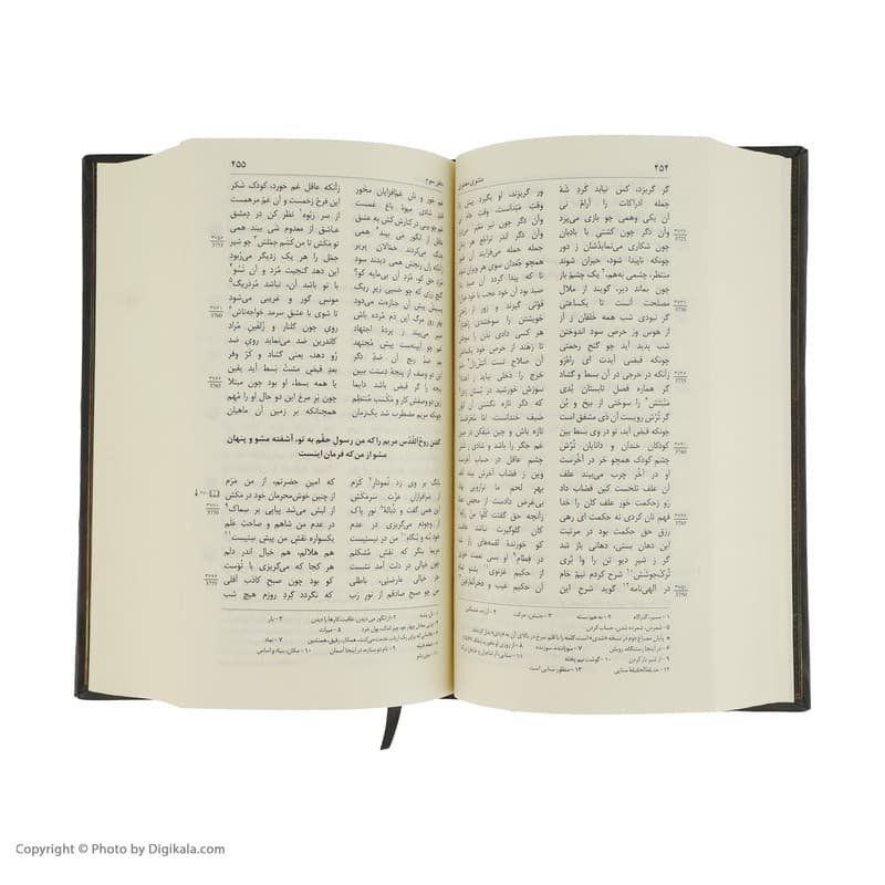 کتاب مثنوی معنوی انتشارات روزنه — تصویر ۵