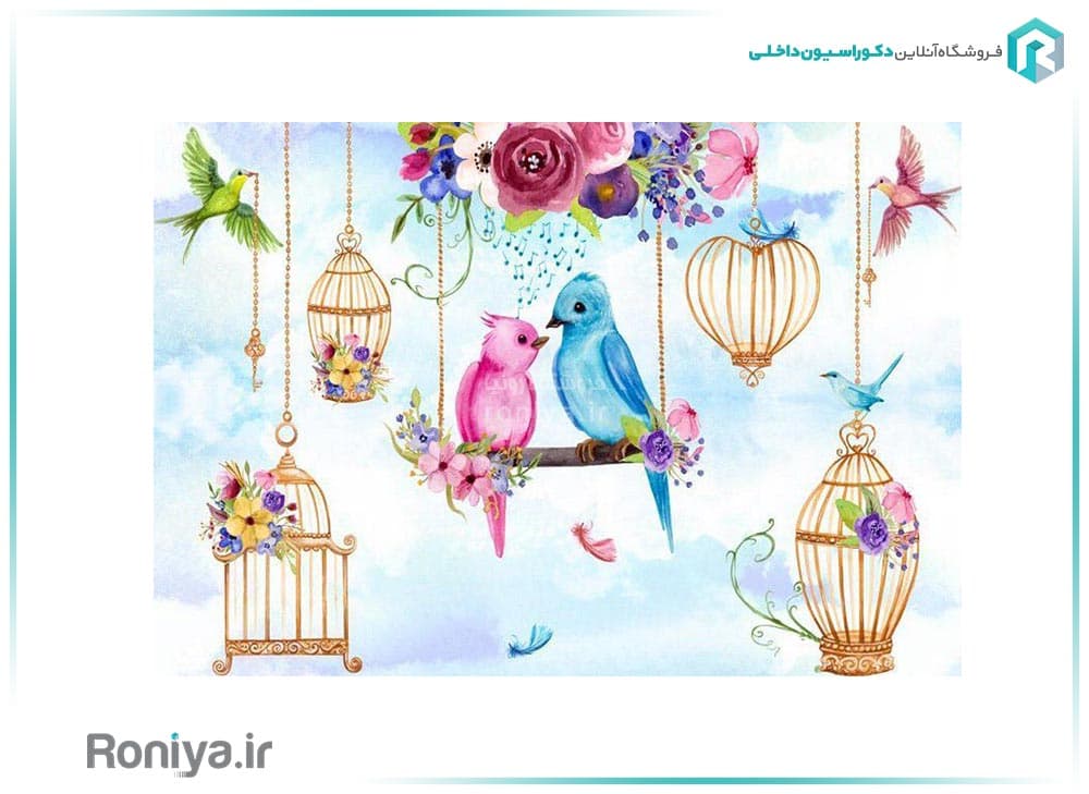 پوستر سه بعدی دخترانه CN-0103 — تصویر ۲