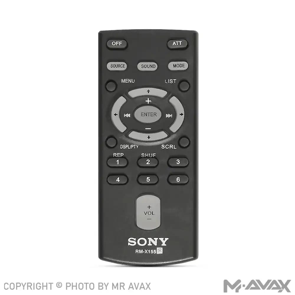ریموت کنترل پخش سونی مدل RM-X155 — تصویر ۲