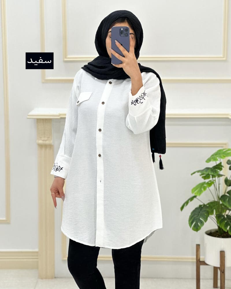 مانتو بابوس مچ گلدوزی کد۹۷۴۱۱۴ — تصویر ۵