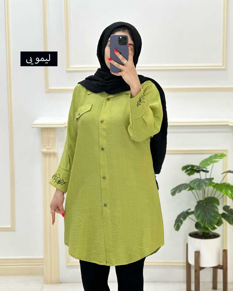 مانتو بابوس مچ گلدوزی کد۹۷۴۱۱۴ — تصویر ۲