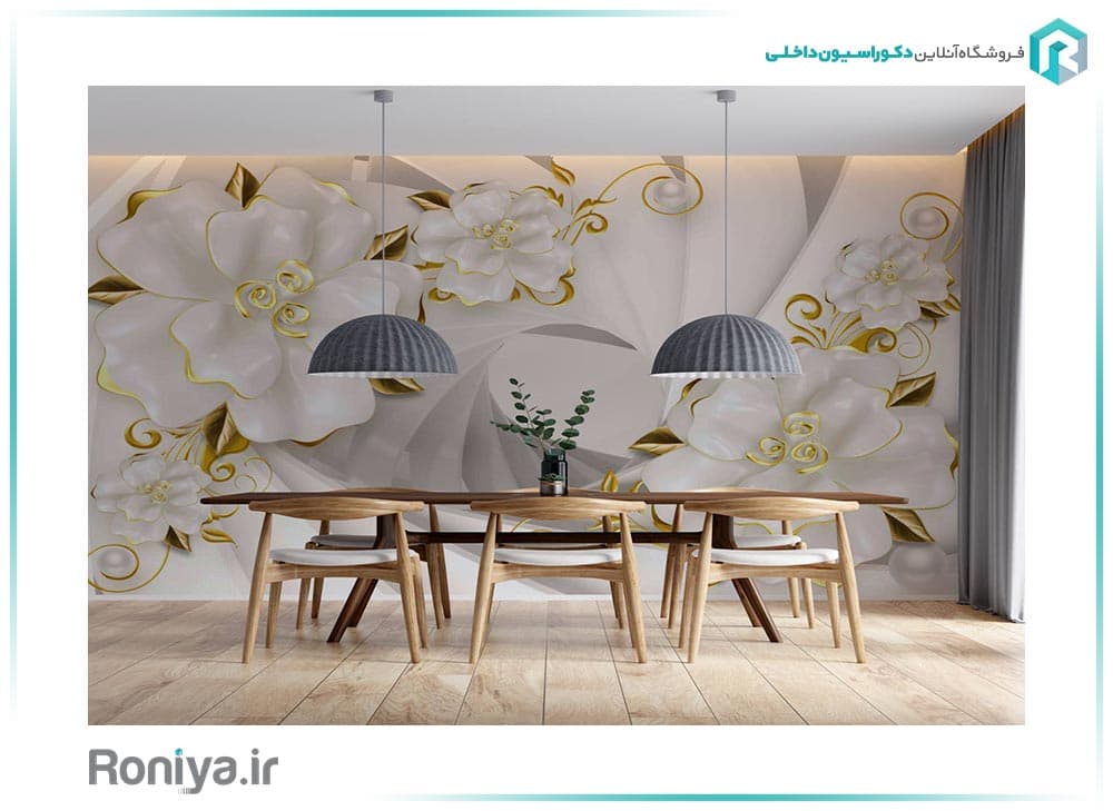 پوستر سه بعدی گل 3DF-314 — تصویر ۳