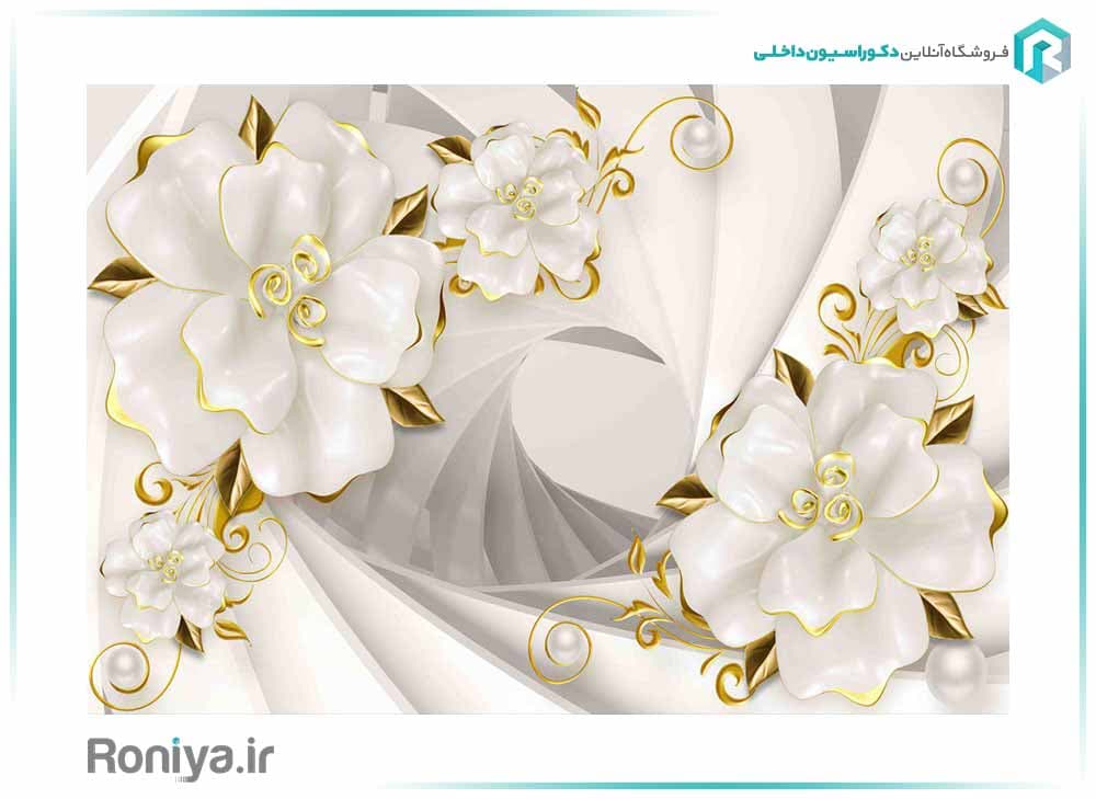 پوستر سه بعدی گل 3DF-314 — تصویر ۴