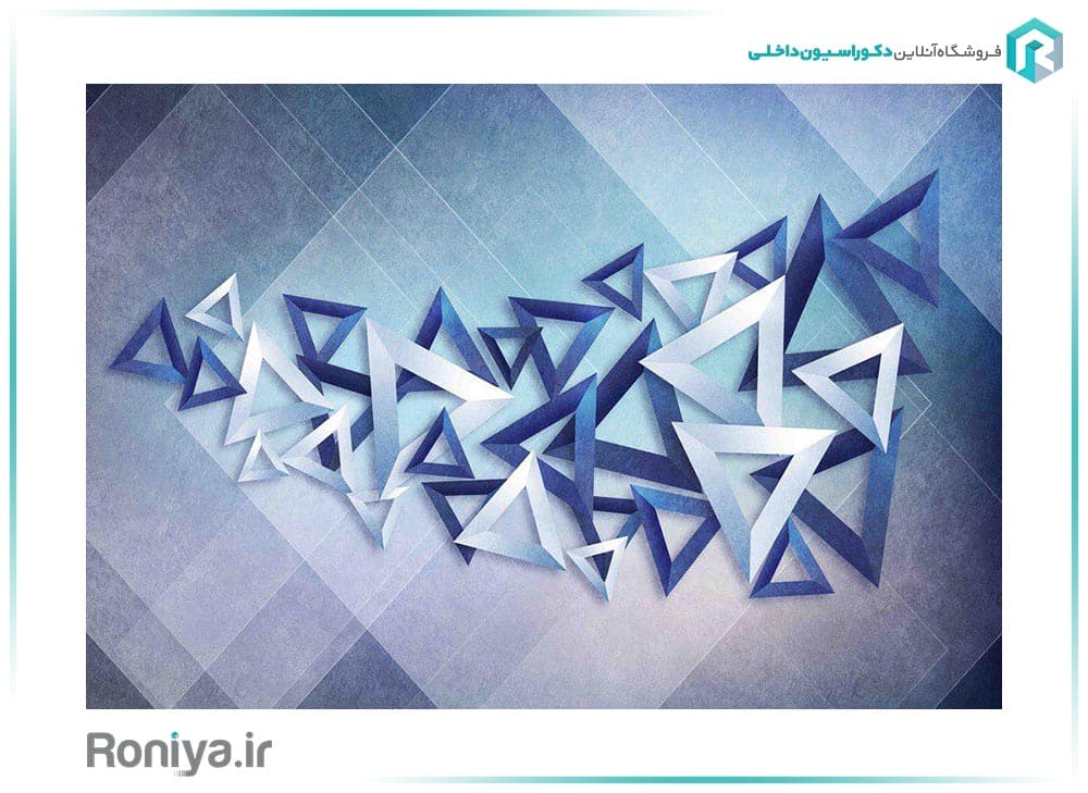 پوستر دیواری با طرح مدرن AB-80 — تصویر ۲