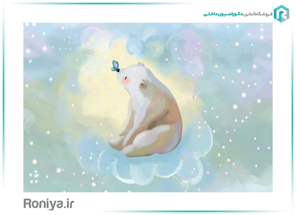 کاغذ دیواری پوستری اتاق خواب کودک CN-0140 — تصویر ۲