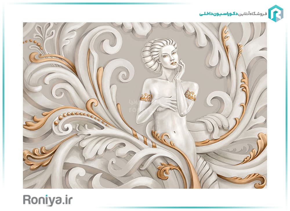 پوستر دیواری سه بعدی فرشته کد 3D-061