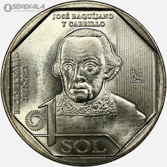 سکه 1 سول یادبودی پرو 2022 (UNC)